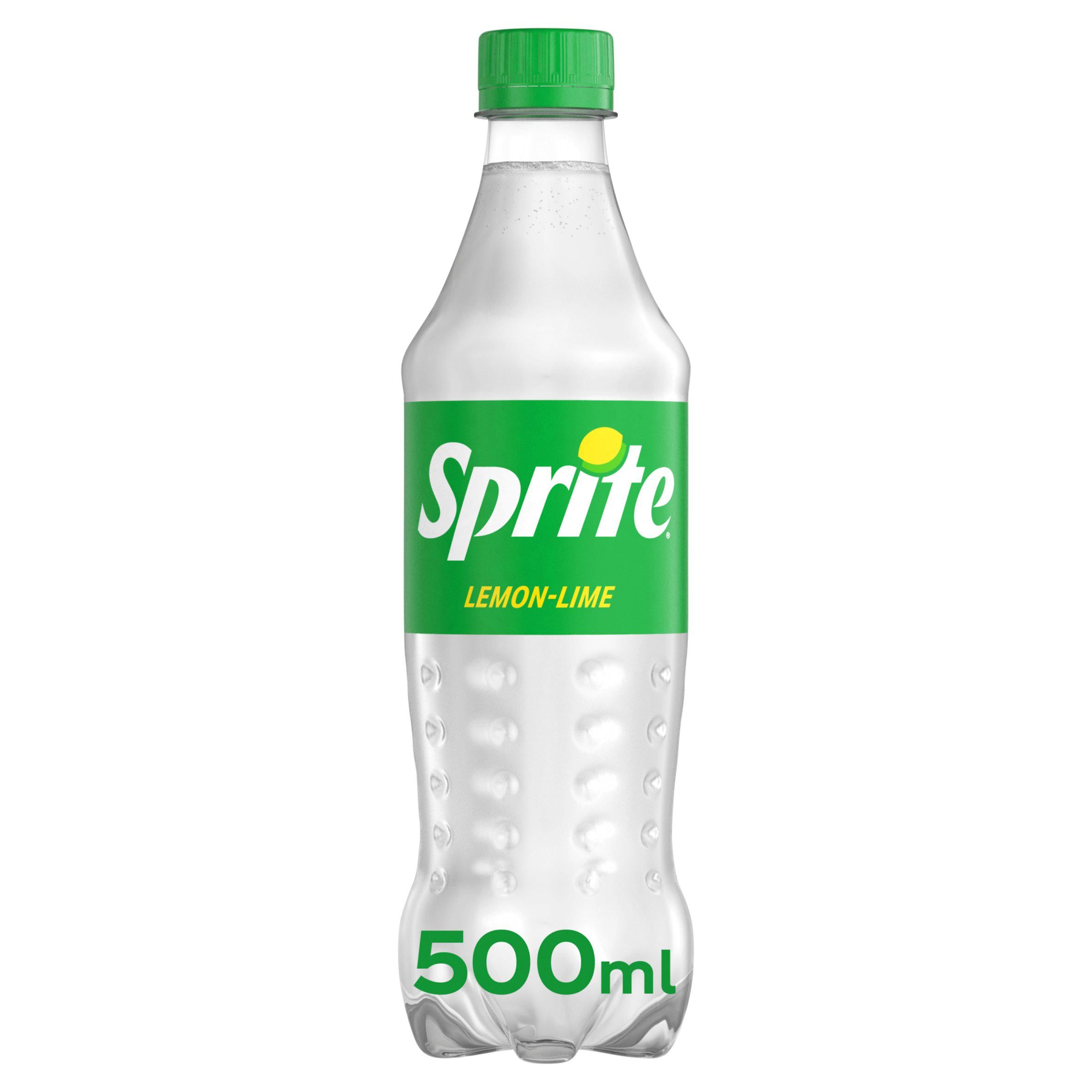 Sprite lemon-lime soft drink 500ml, UK version