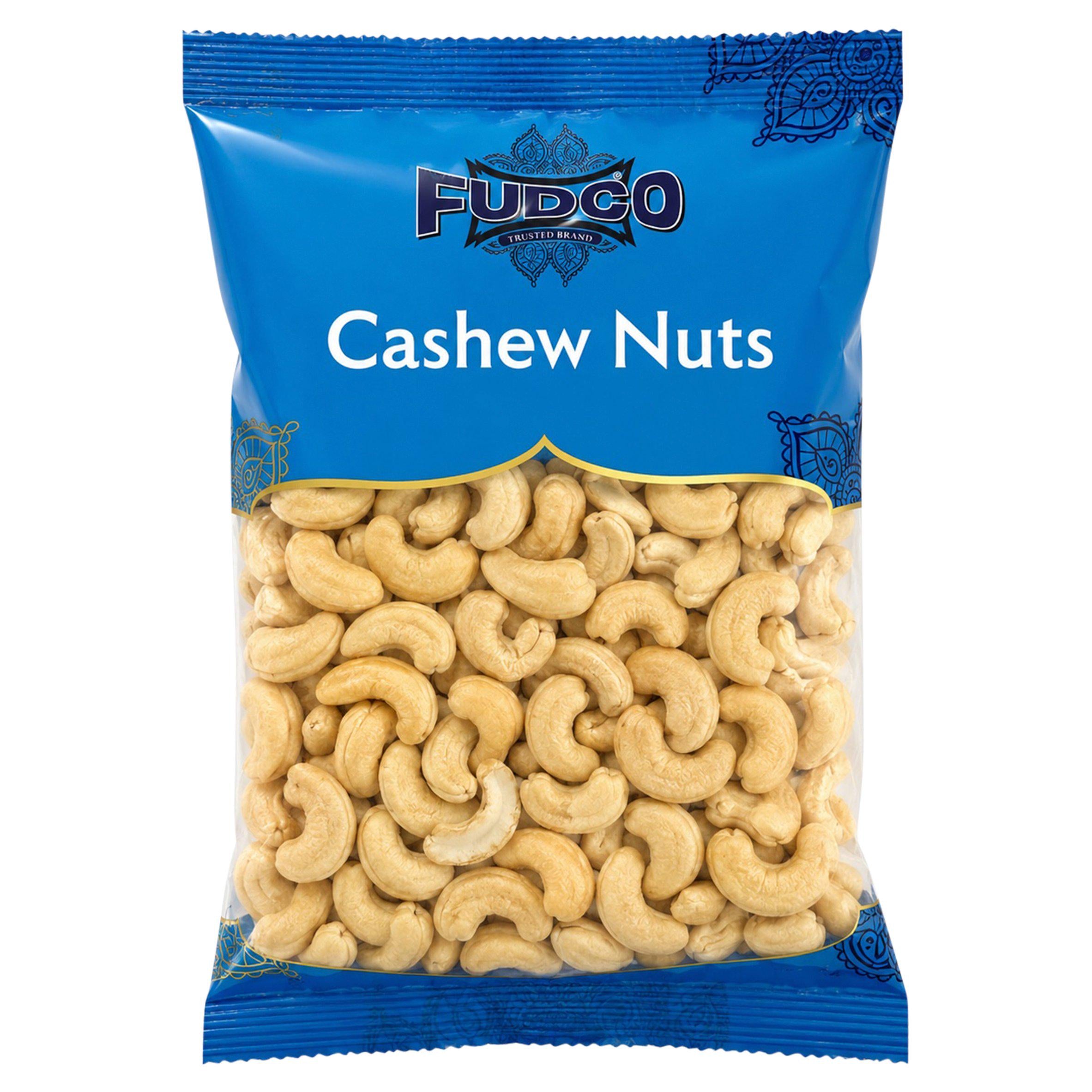 Fudco Premium Quality Cashew Nuts 250g Bag - British product