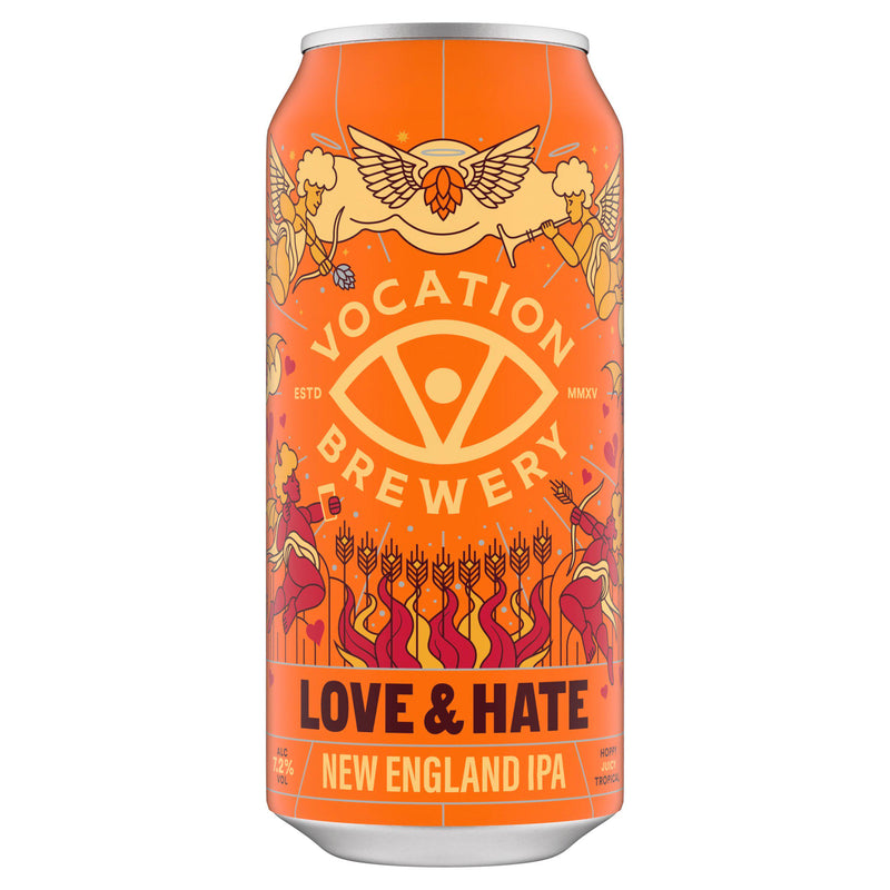 Vocation Love & Hate New England IPA 440ml can (British brand)