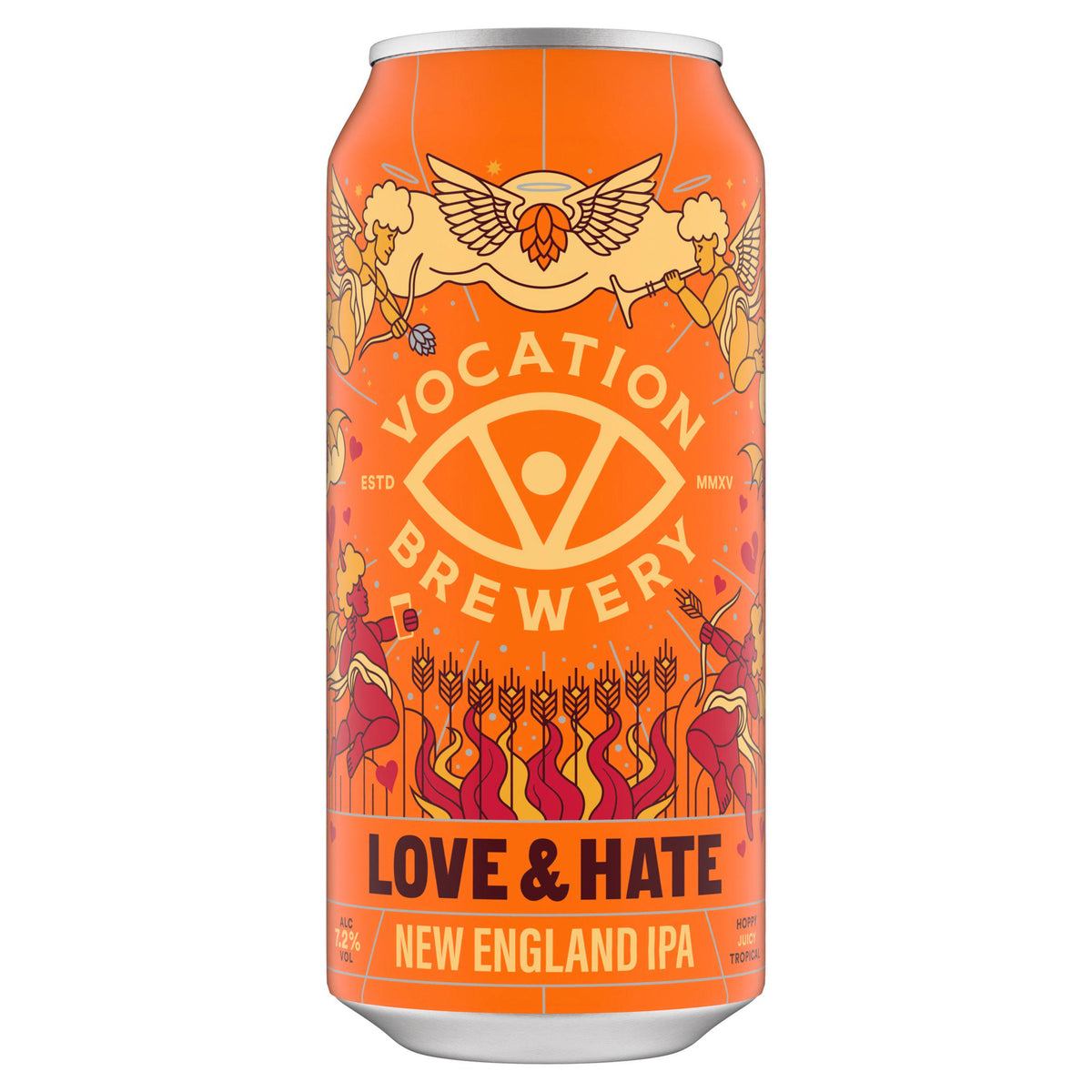 Vocation Love & Hate New England IPA 440ml can (British brand)