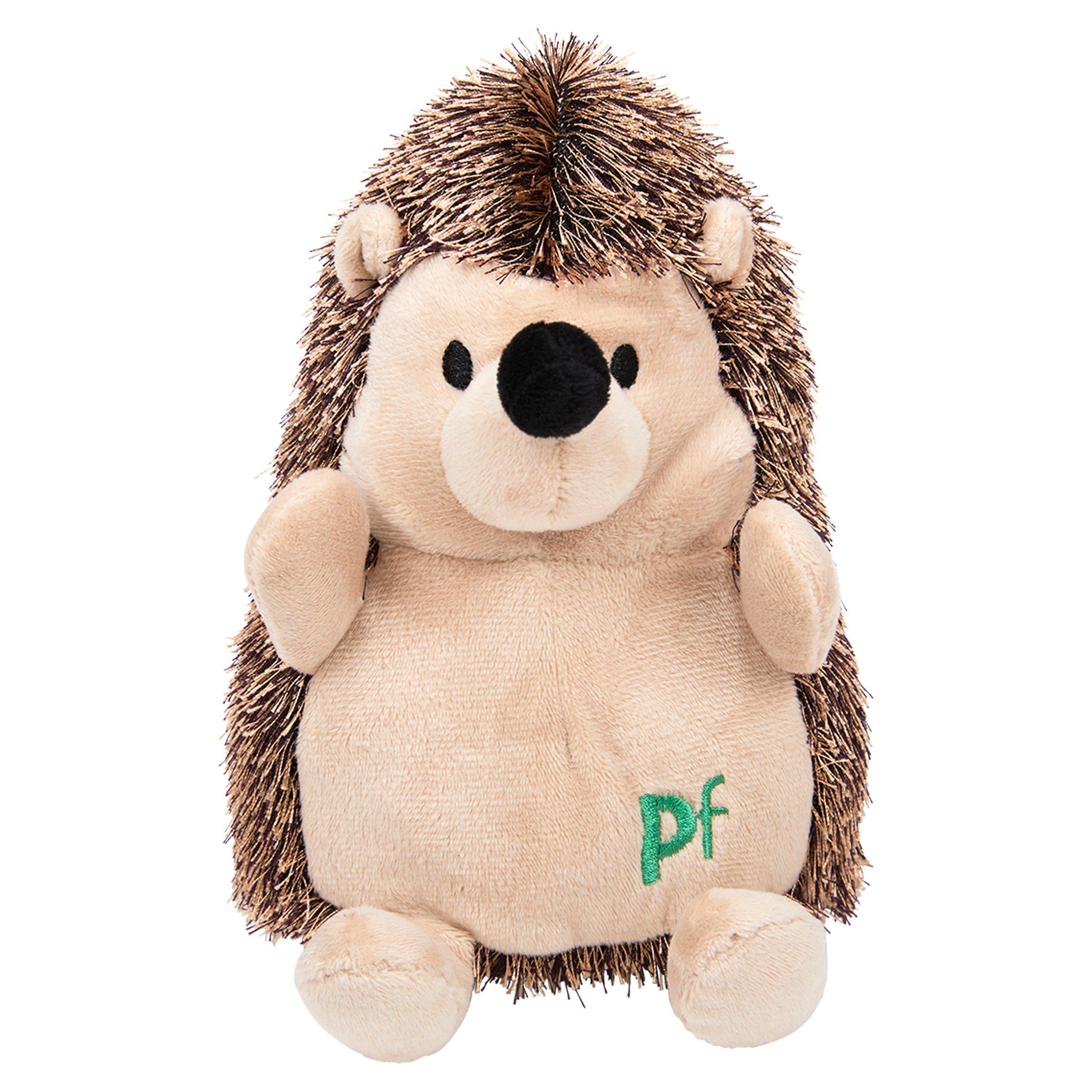 Squeaky Hedgehog Plush Dog Toy