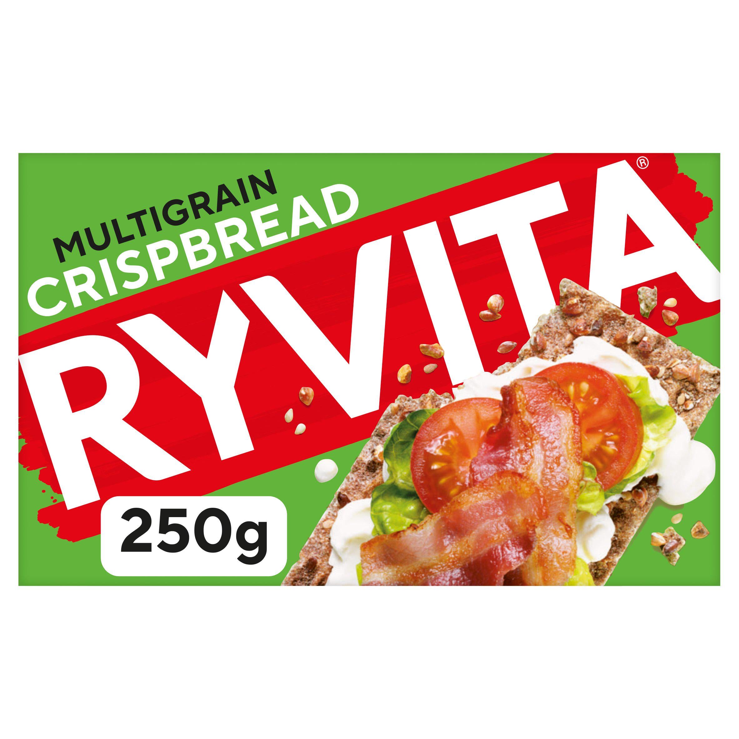Ryvita multigrain crispbread 250g - British product