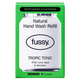 Fussy natural hand wash refill Tropic Tonic 240ml (British brand)