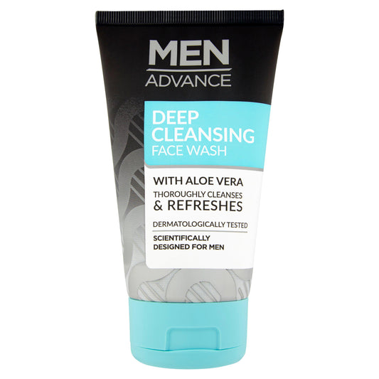 Men Advance Deep Cleansing Face Wash 150ml GOODS Sainsburys   