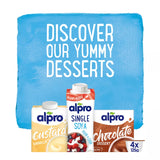 Alpro vanilla custard 525g, imported from the UK