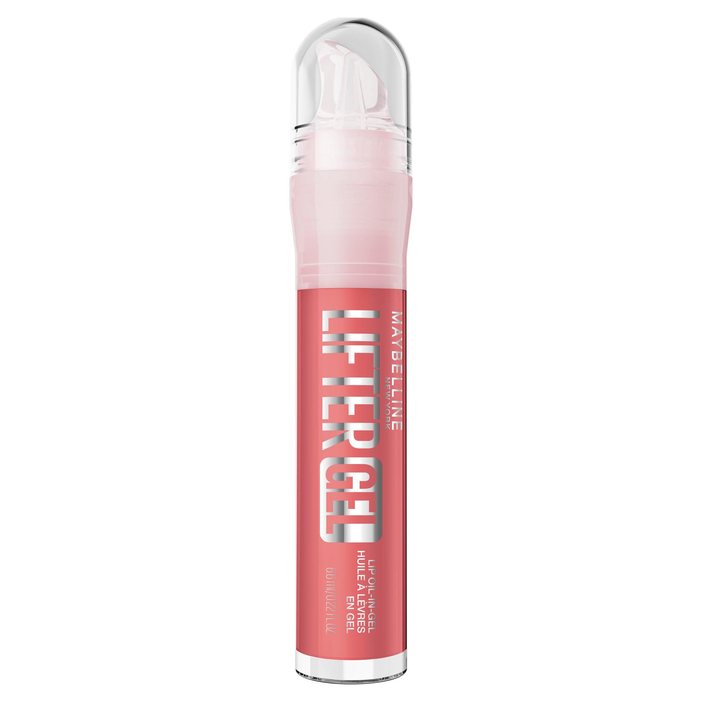 Maybelline Oil in Gel lip gloss, Shake Strawberry shade (British brand)