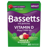 Bassetts Vitamins Vitamin D Apple & Raspberry Pastilles 30 - British product