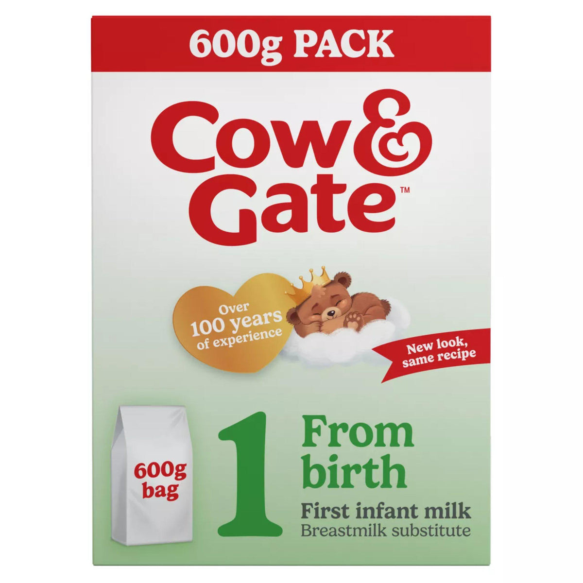 Cow & Gate First Infant baby milk formula powder 600g (British brand)