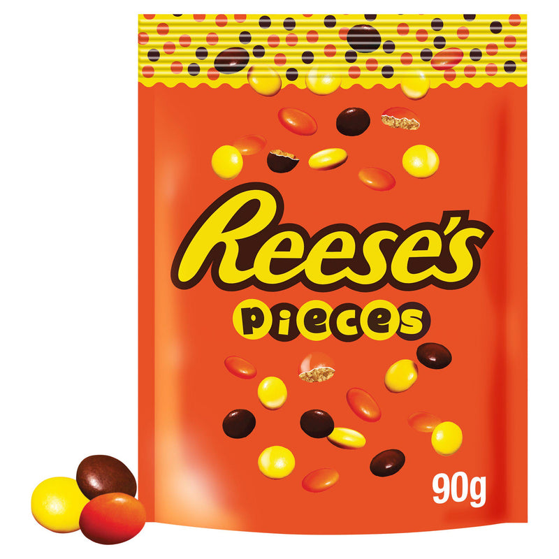 Reese's Pieces peanut butter candy crunchy shell 90g, UK version