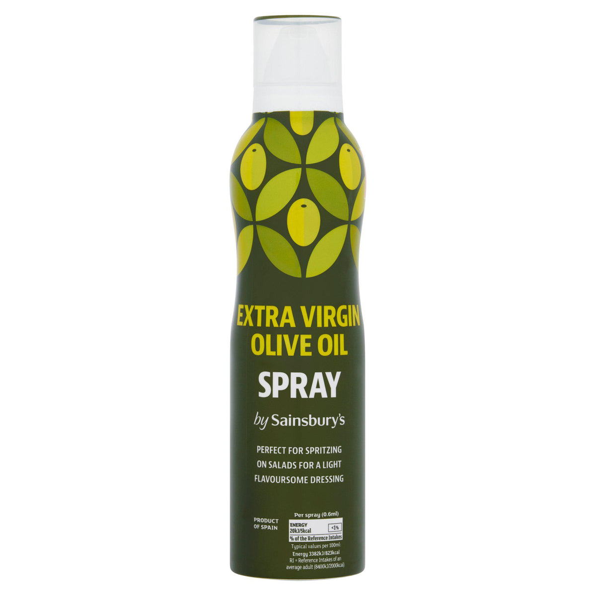 Sainsbury's extra virgin olive oil spray 200ml - British product