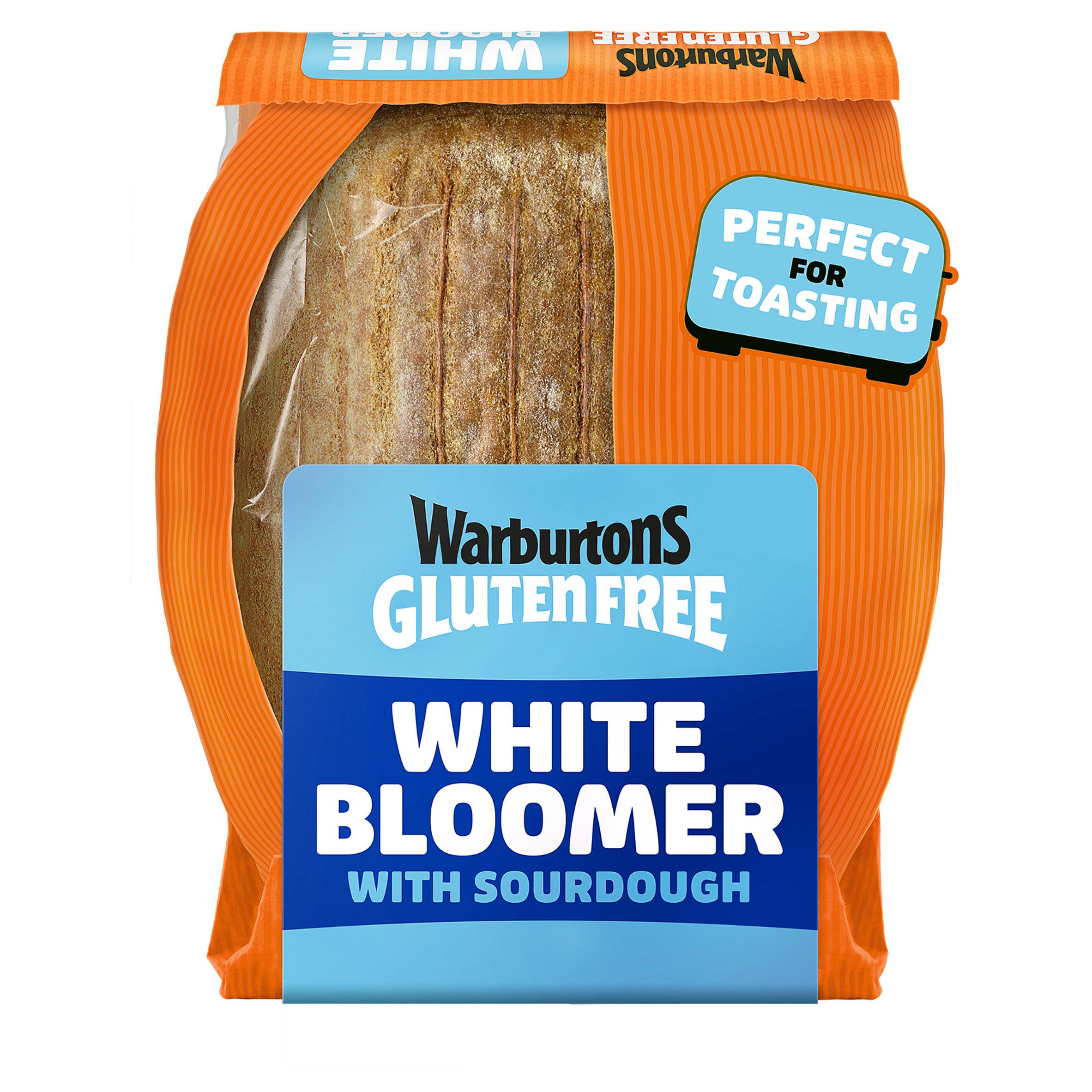 Warburtons Gluten Free White Bread Sourdough 400g