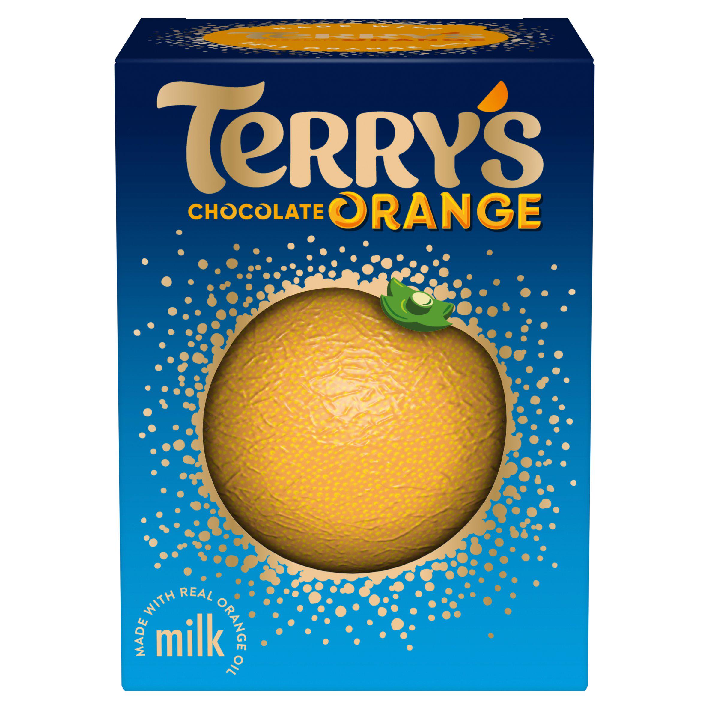 Terry's Chocolate Orange Ball 145g, imported from the UK