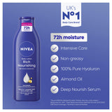 Nivea body lotion for very dry skin 250ml, UK version