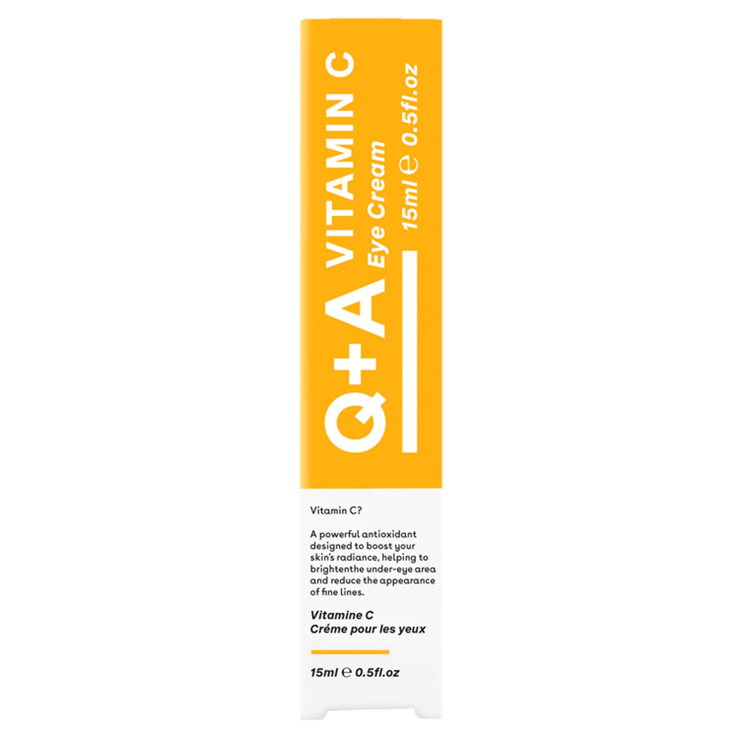 Q + A Vitamin C Eye Cream 15ml GOODS Sainsburys   