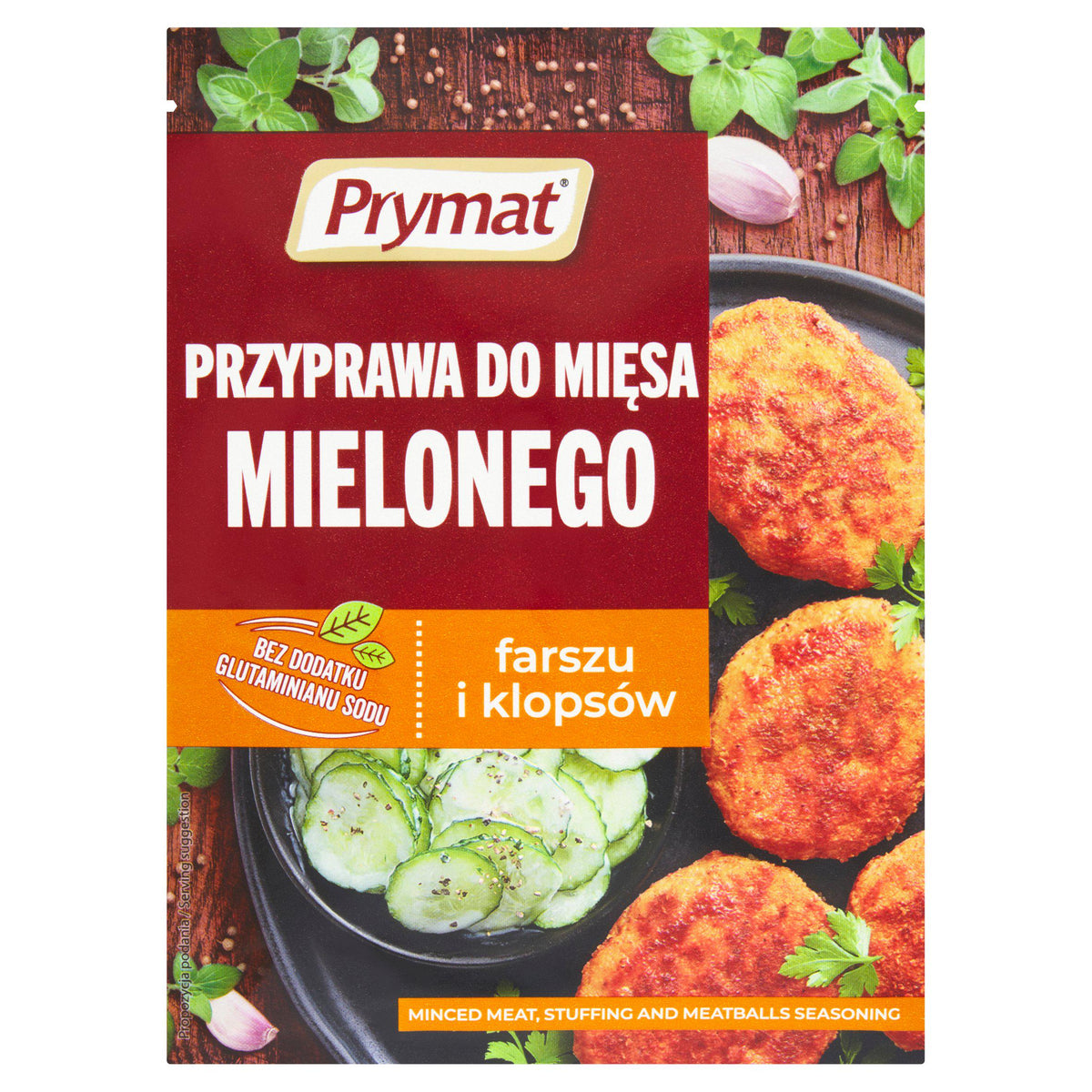Prymat minced meat seasoning blend 20g sachet - British product