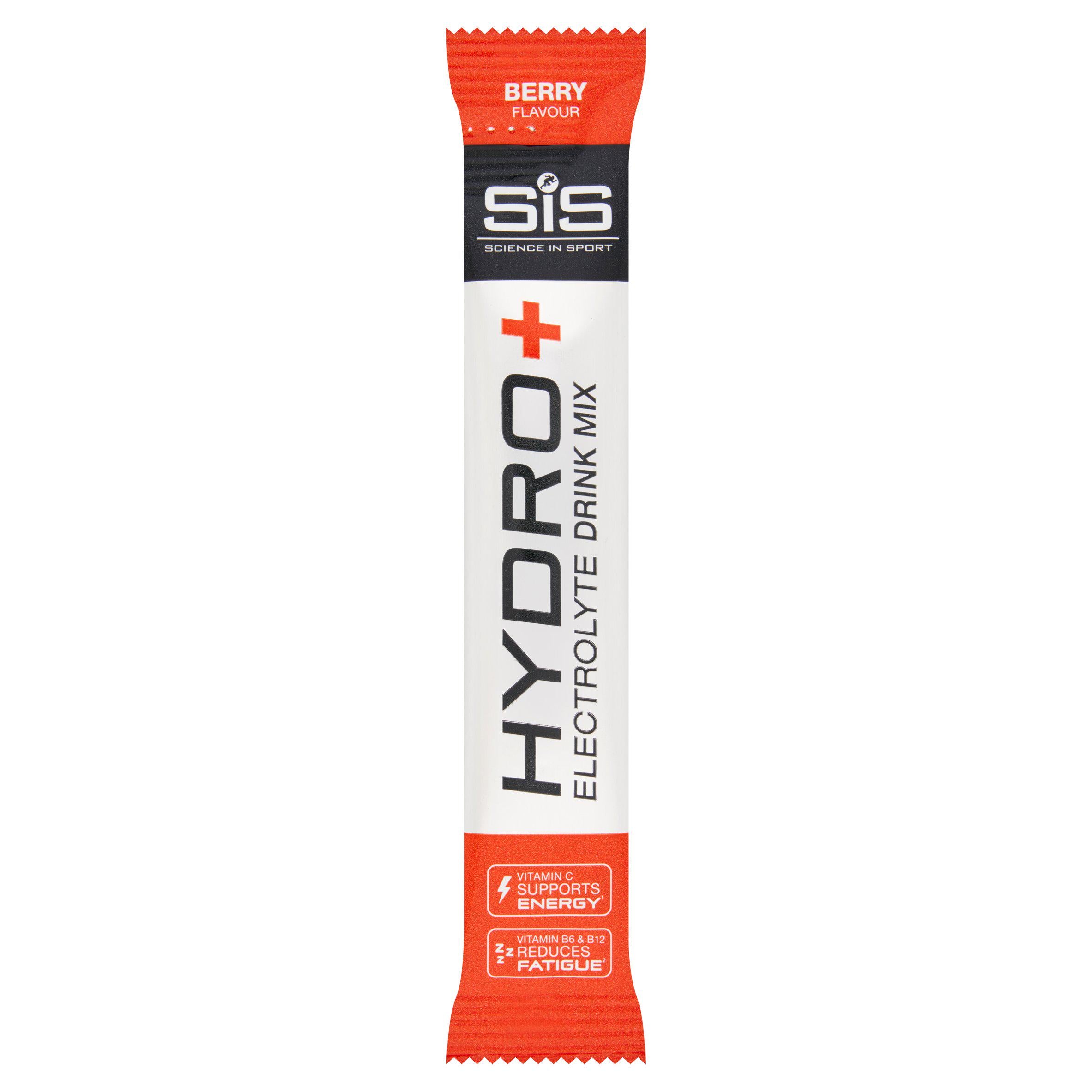 Science in Sport berry flavour Hydro+ electrolyte drink mix 4.5g - British product