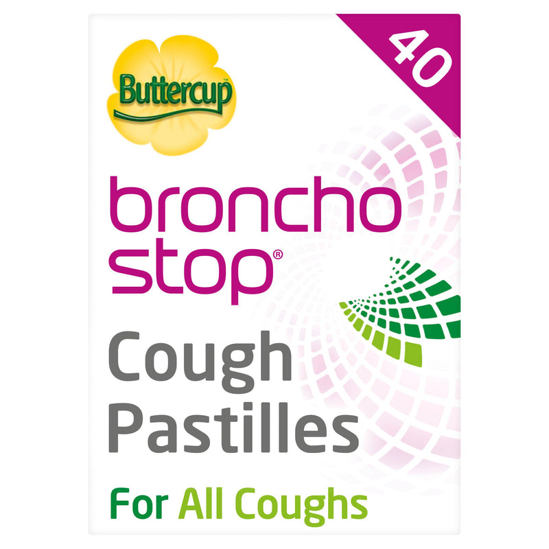 Bronchostop Cough Pastilles 40-pack, UK version