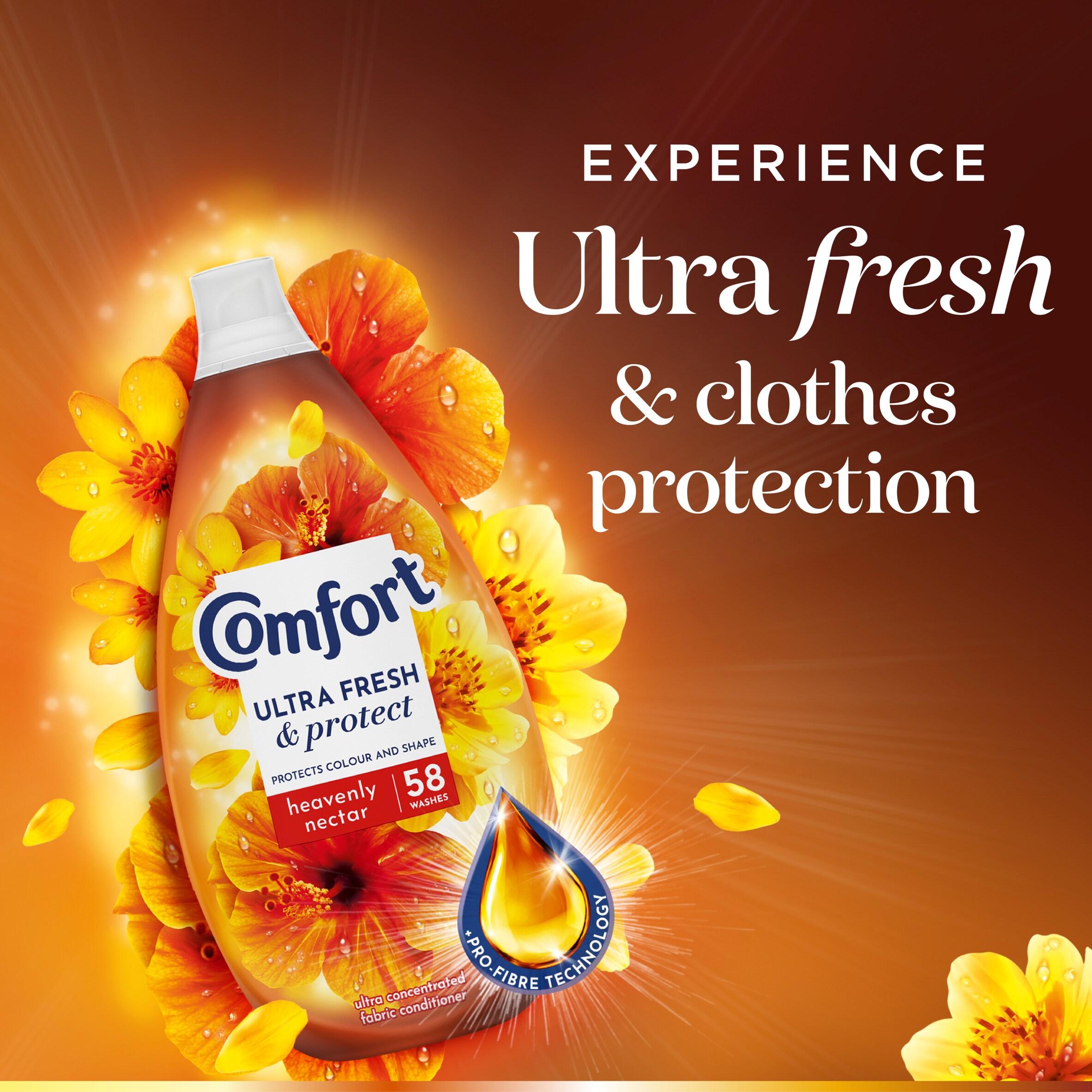Comfort Heavenly Nectar fabric conditioner 870ml (British brand)