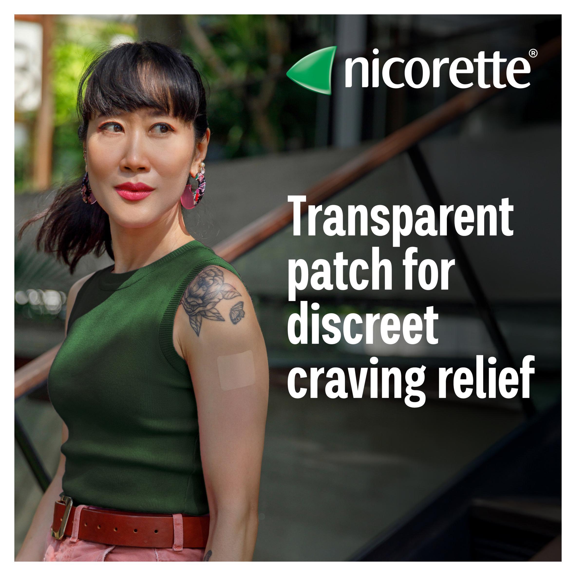 Nicorette Invisi Patch Step 2 15mg 7 patches - British product