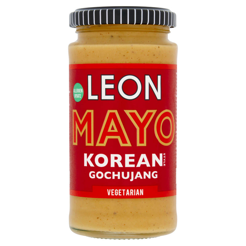 Leon Gochujang Mayo Korean Style 240ml, imported from the UK
