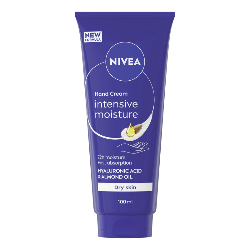 Nivea intensive hand cream almond oil shea butter 100ml, UK version