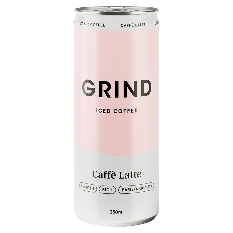 Grind Caffè Latte iced coffee 250ml, UK version