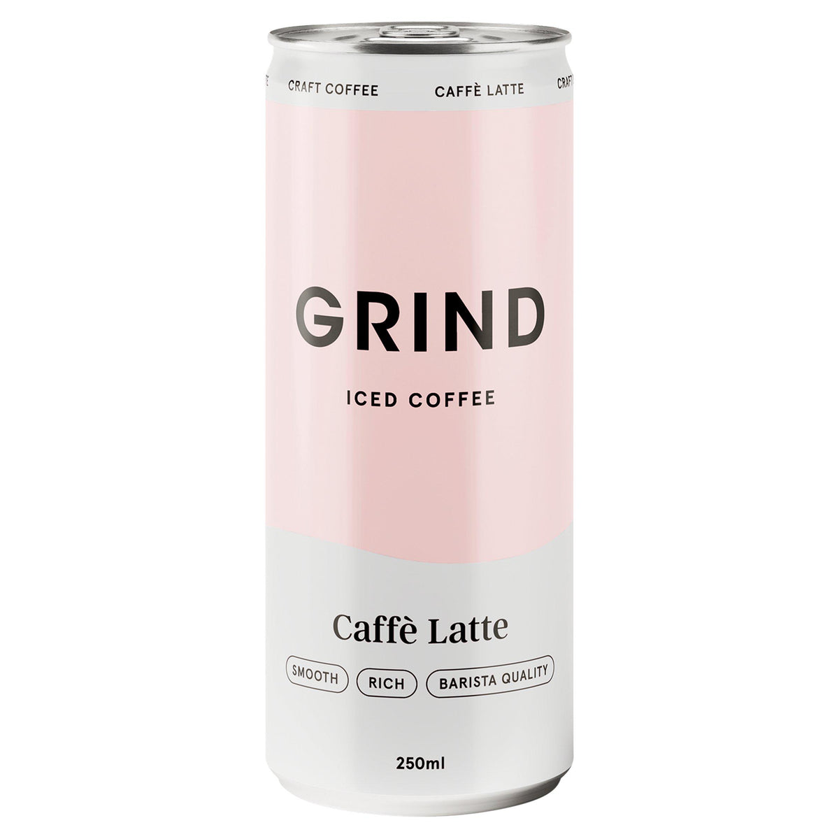 Grind Caffè Latte iced coffee 250ml, UK version