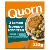 Quorn Lemon & Pepper Schnitzels 220g (British brand)
