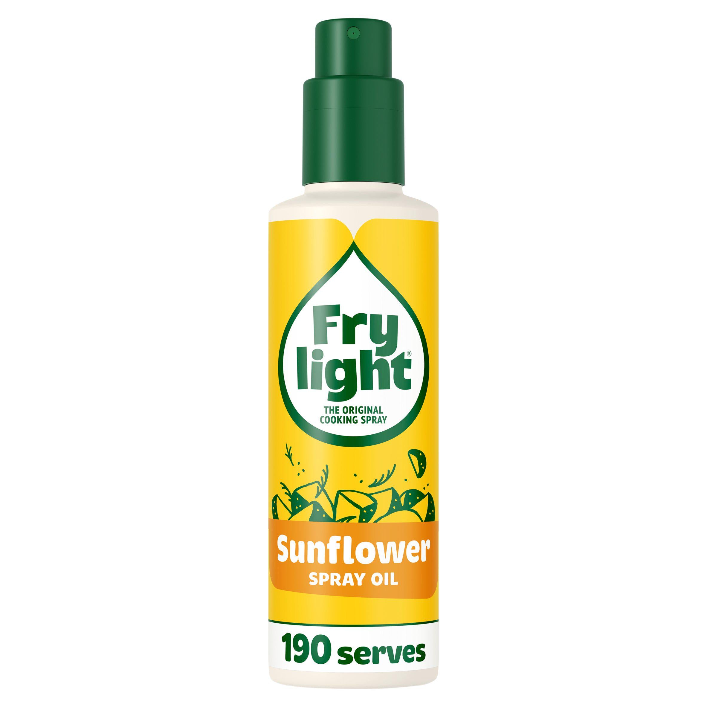 Frylight 1 Cal Sunflower Oil Cooking Spray 190ml - British product