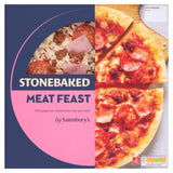 Sainsbury's Meat Feast Stonebaked Pizza 305g (British brand)