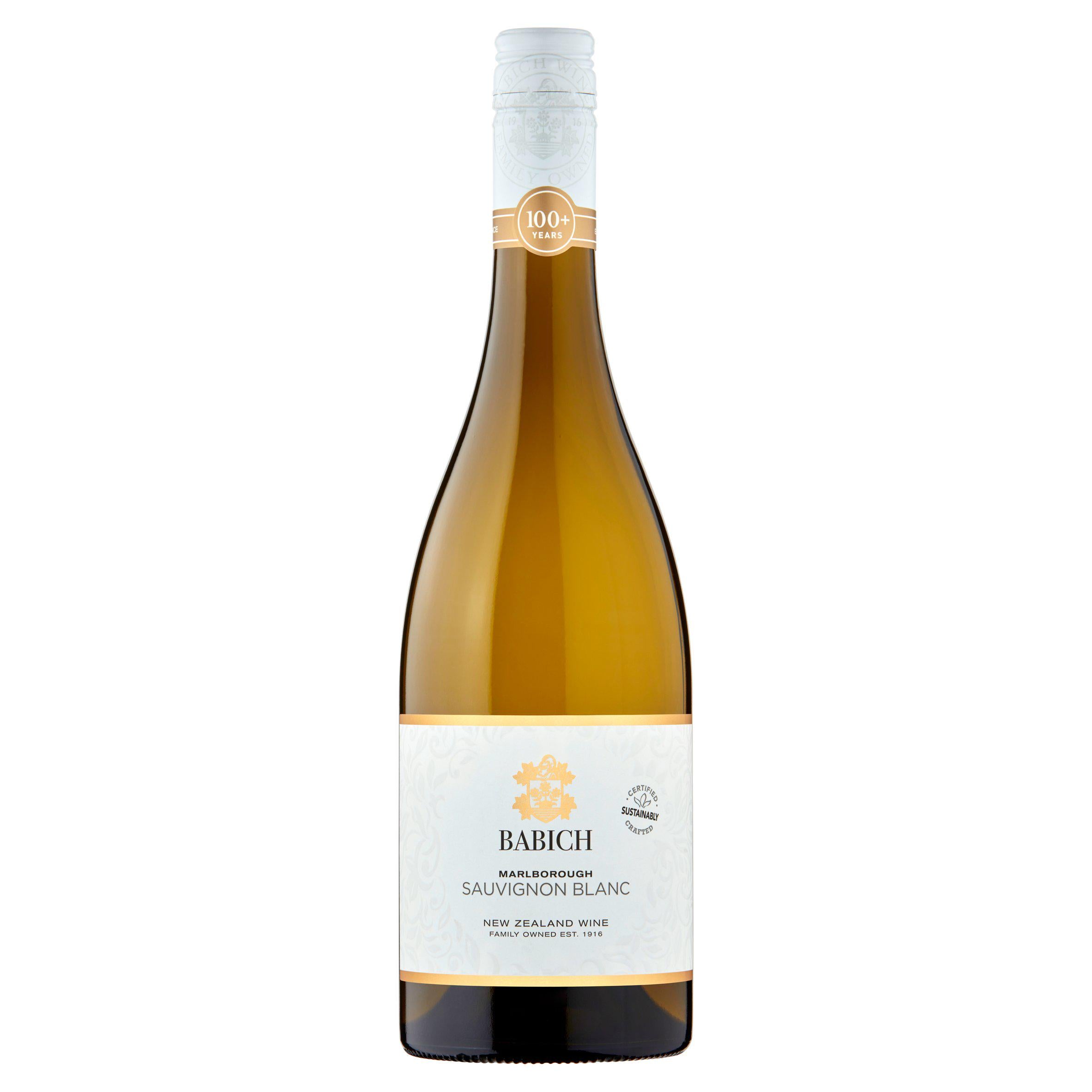 Babich Sauvignon Blanc white wine 75cl (British brand)