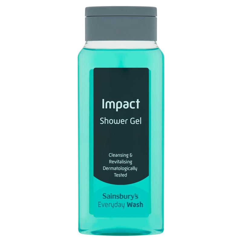 Sainsbury's Impact shower gel 300ml (British brand)