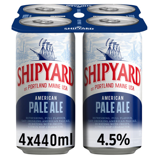 Shipyard American Pale Ale Beer 4x440ml GOODS Sainsburys   