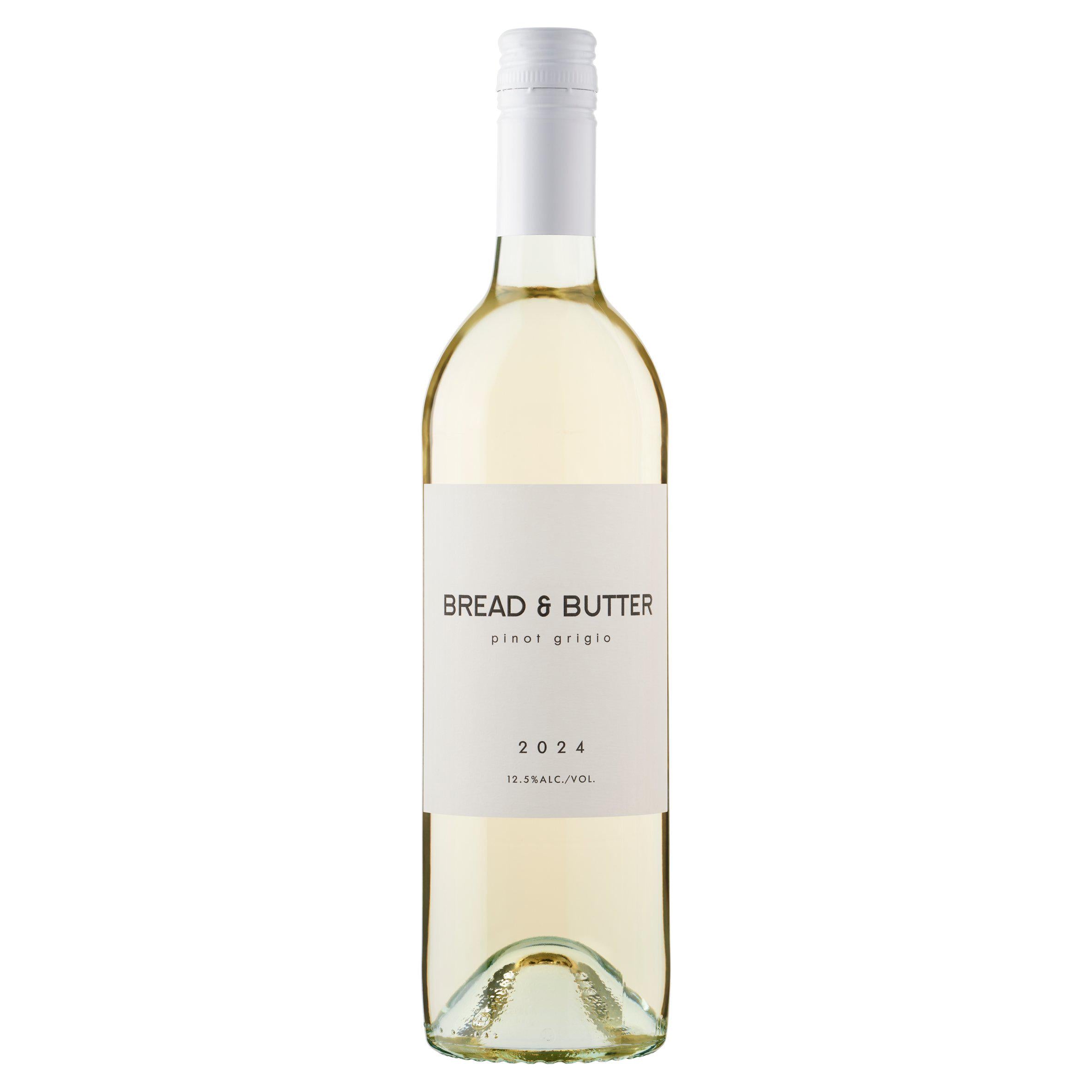Bread & Butter Pinot Grigio white wine 75cl - British product