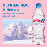 Evian natural mineral water 500ml, UK version