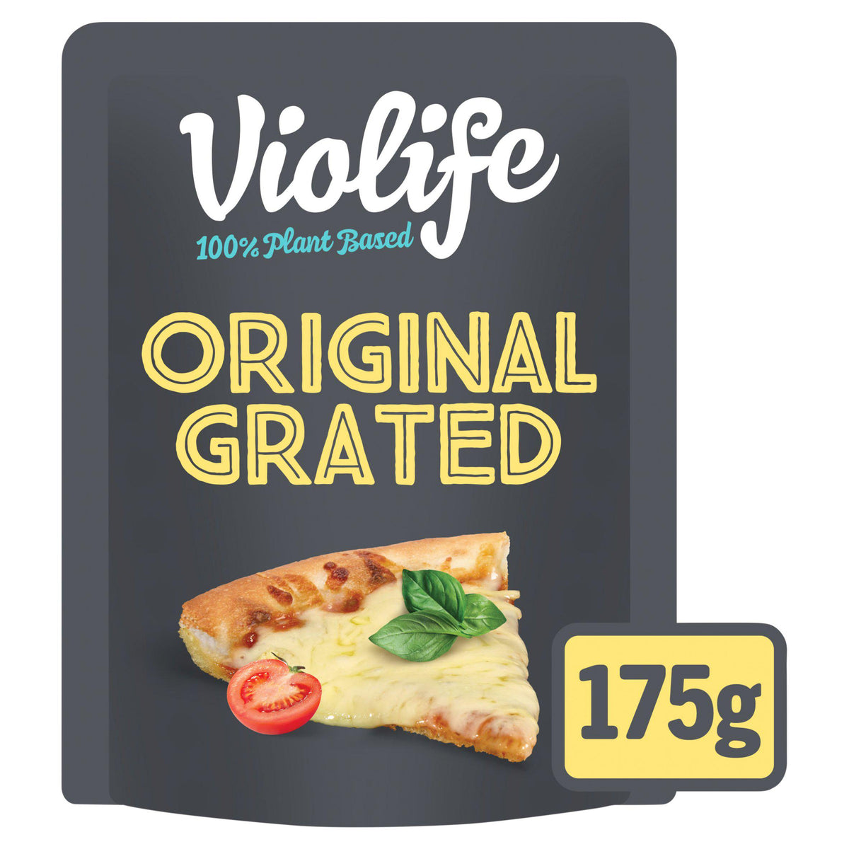 Violife original grated vegan cheese alternative 175g - British product