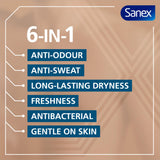 Sanex Men Active Control antiperspirant spray 200ml - British product