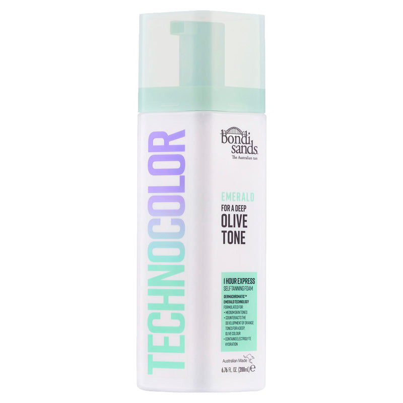 Bondi Sands Technocolor Emerald Self Tanning Foam 200ml - British product