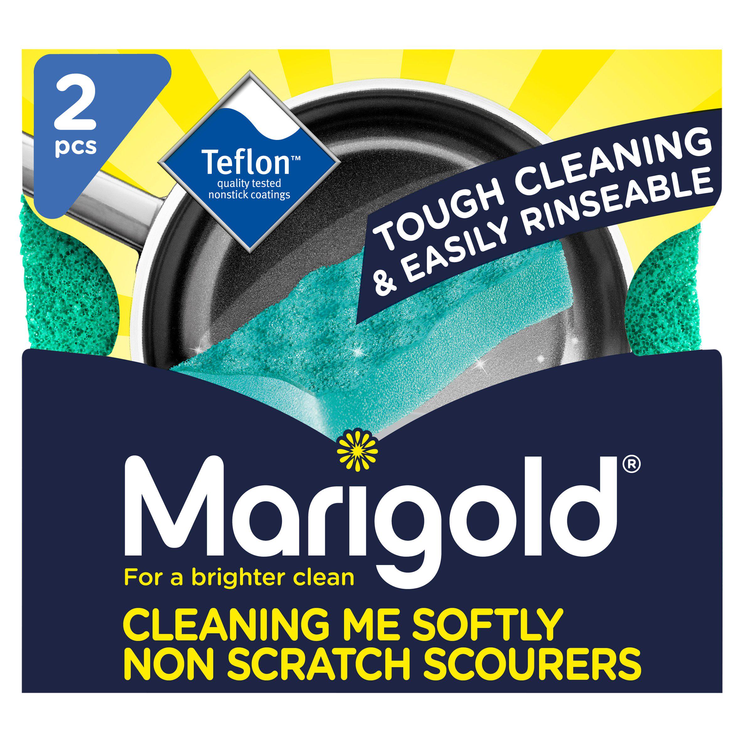 Marigold Non Scratch Scourers 2 pack - British product