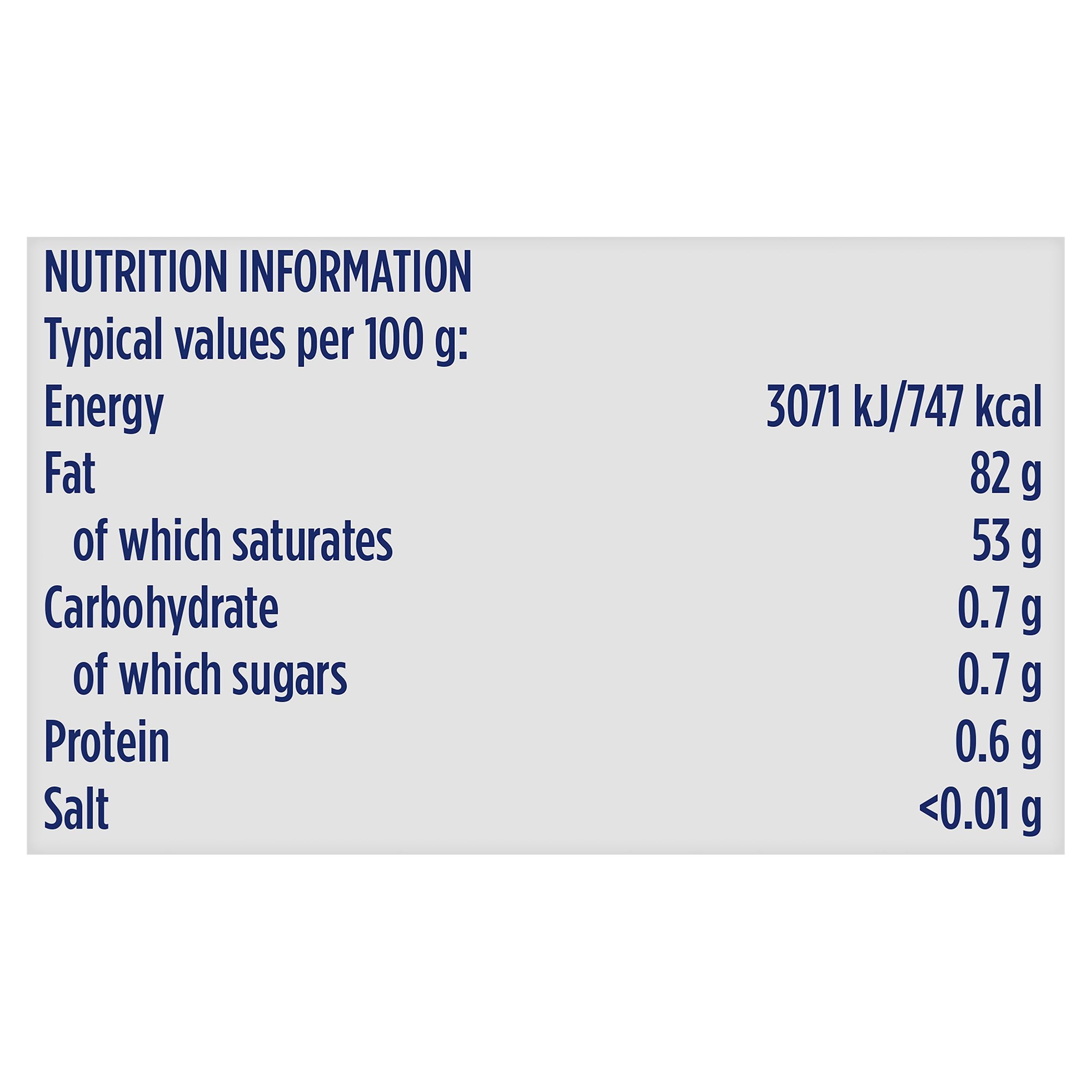 Lurpak unsalted butter 200g, imported from the UK