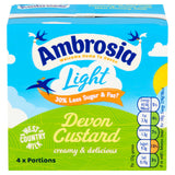 Ambrosia Light custard 500g carton - British product