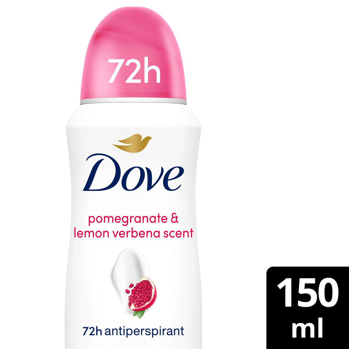 Dove Pomegranate & Lemon Verbena deodorant spray 150ml - British product