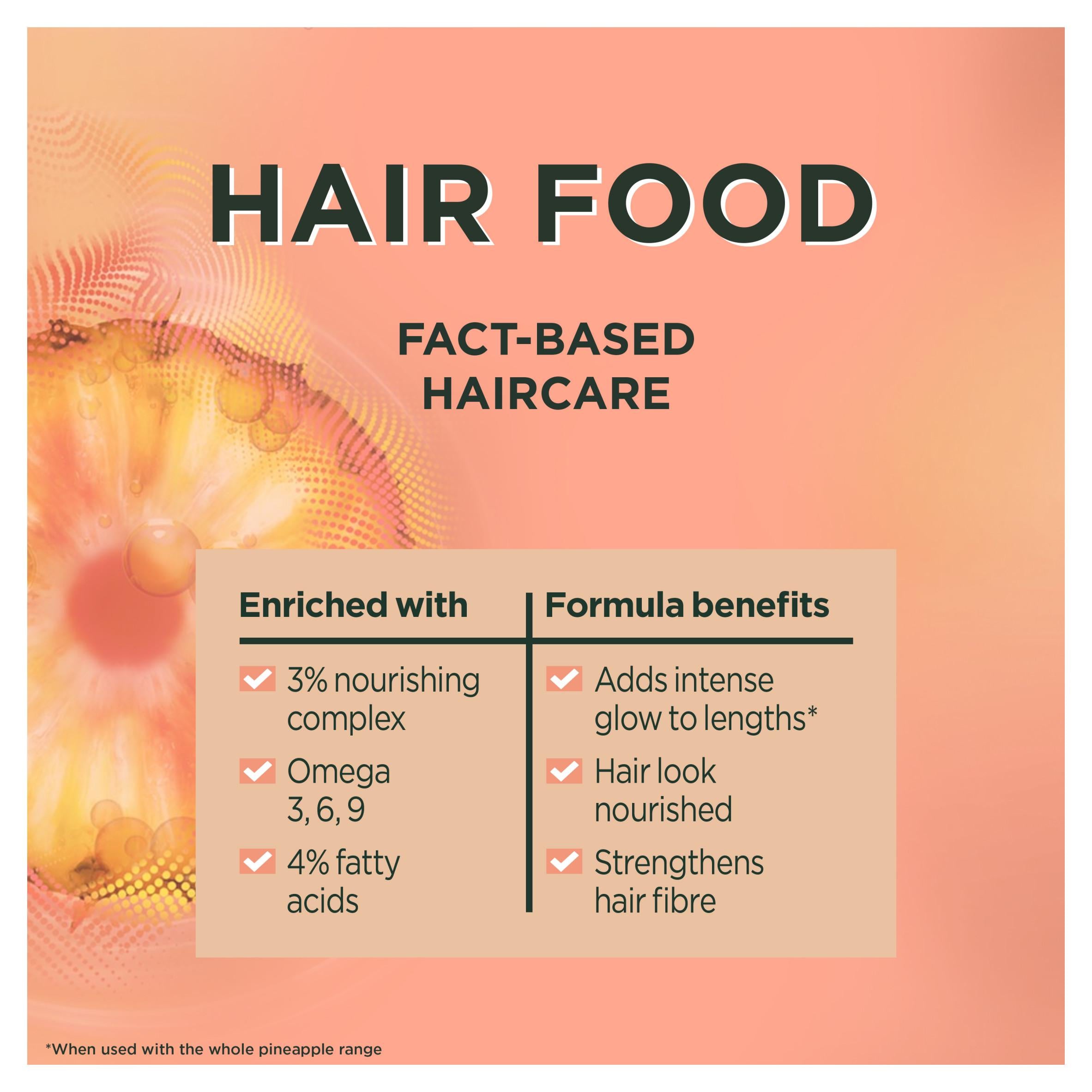 Garnier Hair Food Conditioner with pineapple and amla 350ml, UK version