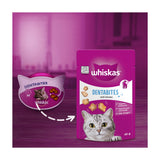 Whiskas cat dental treat biscuits with chicken 50g - British product