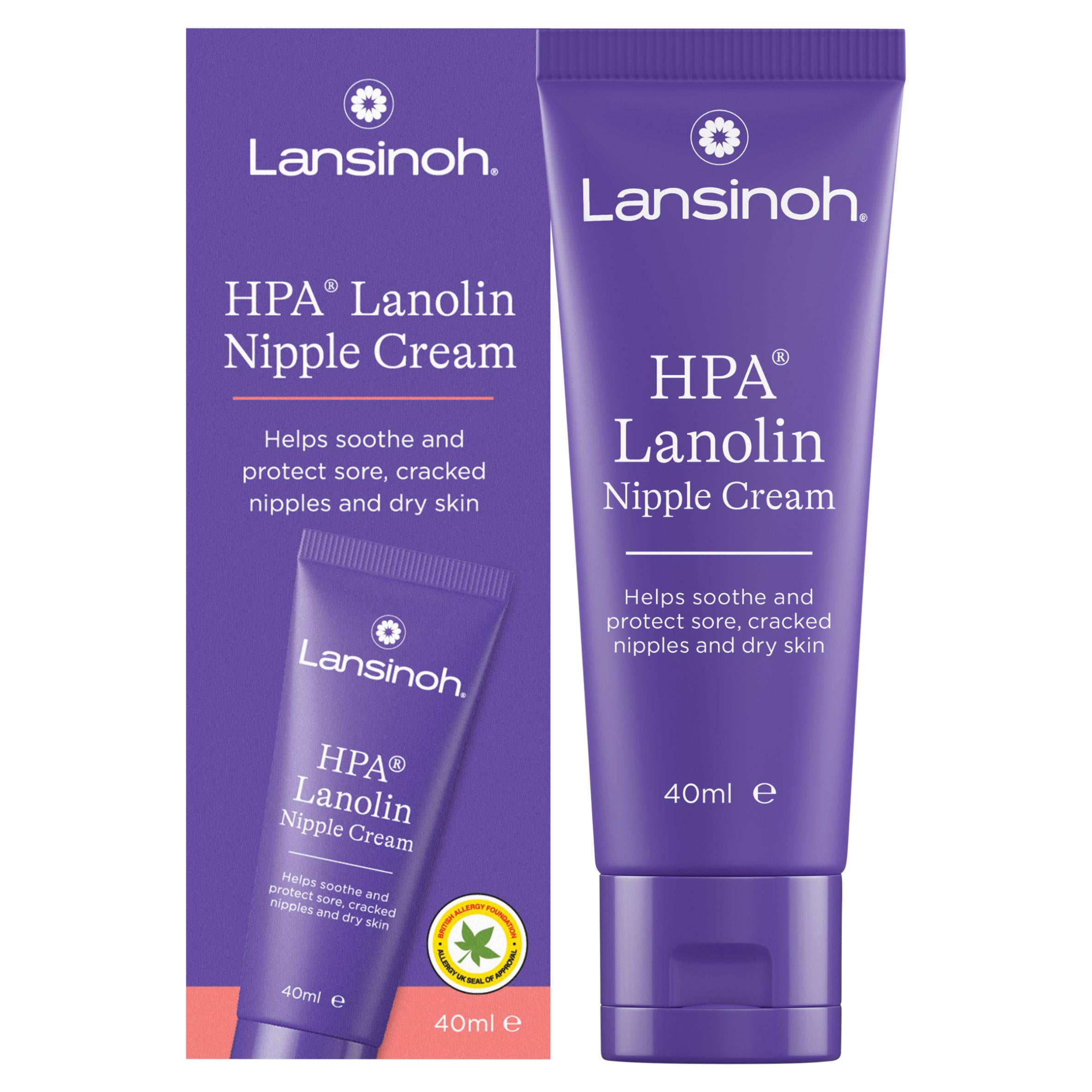 Lansinoh HPA Lanolin nipple cream 40ml, imported from the UK