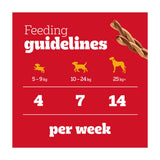 Pedigree dog treats chicken sticks 123g - British product