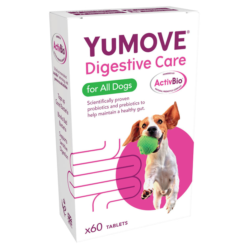 YuMove Digestive Care dog supplement tablets x60 (British brand)