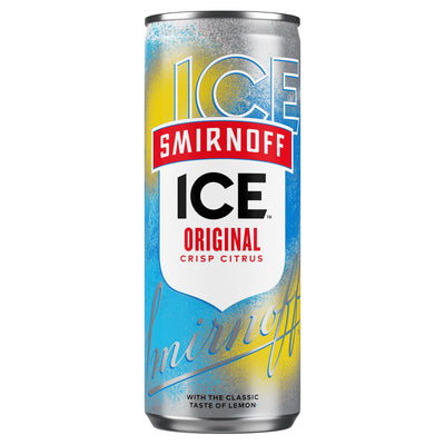 Sainsburys Vodka Pre-Mixed Drink with Lemon Taste, 4% ABV, 250ml Can- Buy online at McGrocer