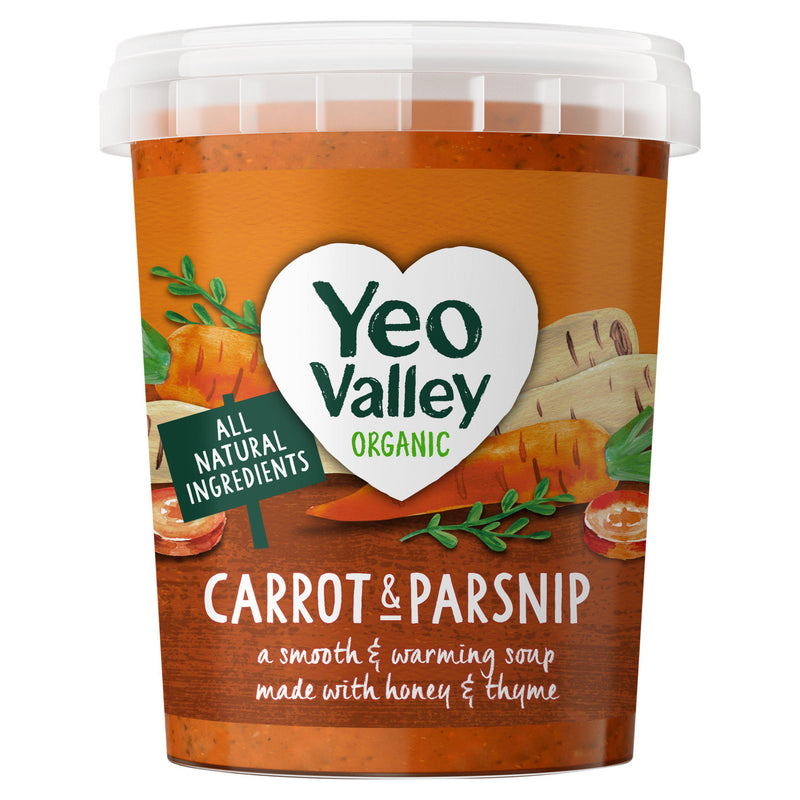 Yeo Valley Organic Carrot and Parsnip Soup 400g (British brand)