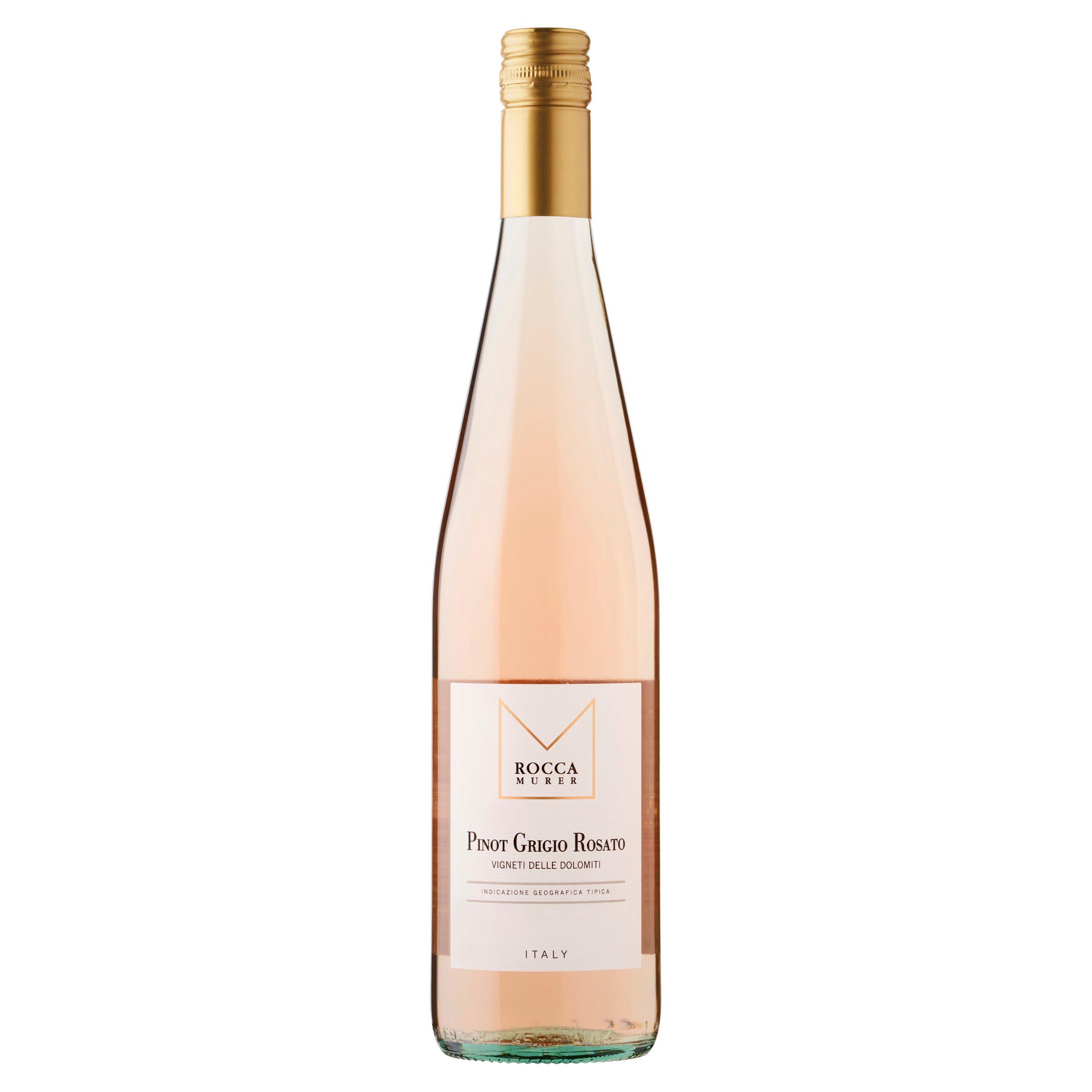 Rocca Murer Pinot Grigio Rosato rosé wine 75cl, imported from the UK